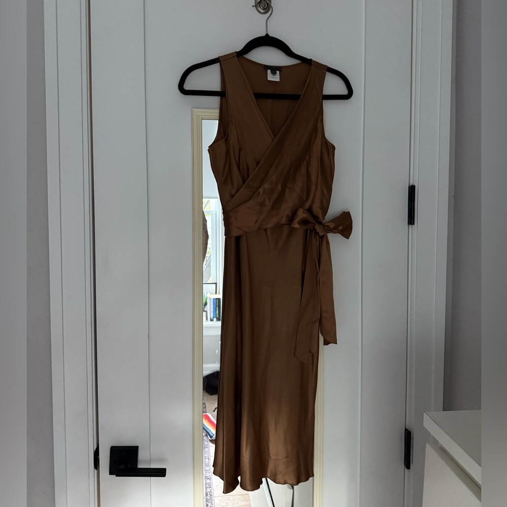 Vintage Renato Nucci Silk Wrap Dress - size 40